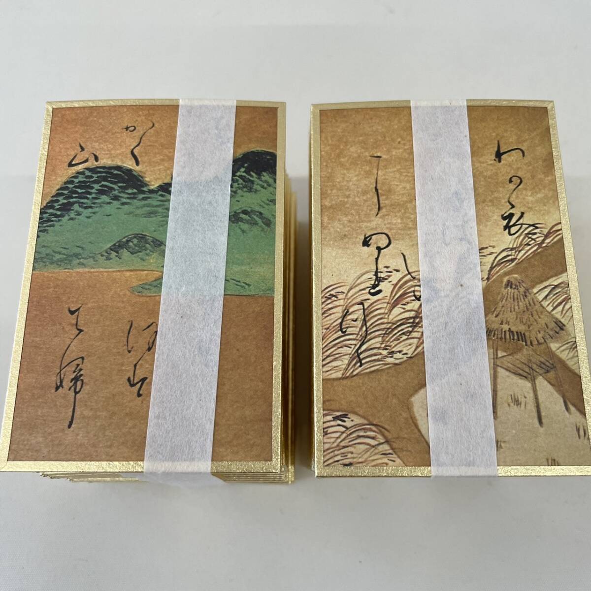小倉百人一首 光琳かるた 平凡社 解説/神作光一 百人一首通解付 未使用