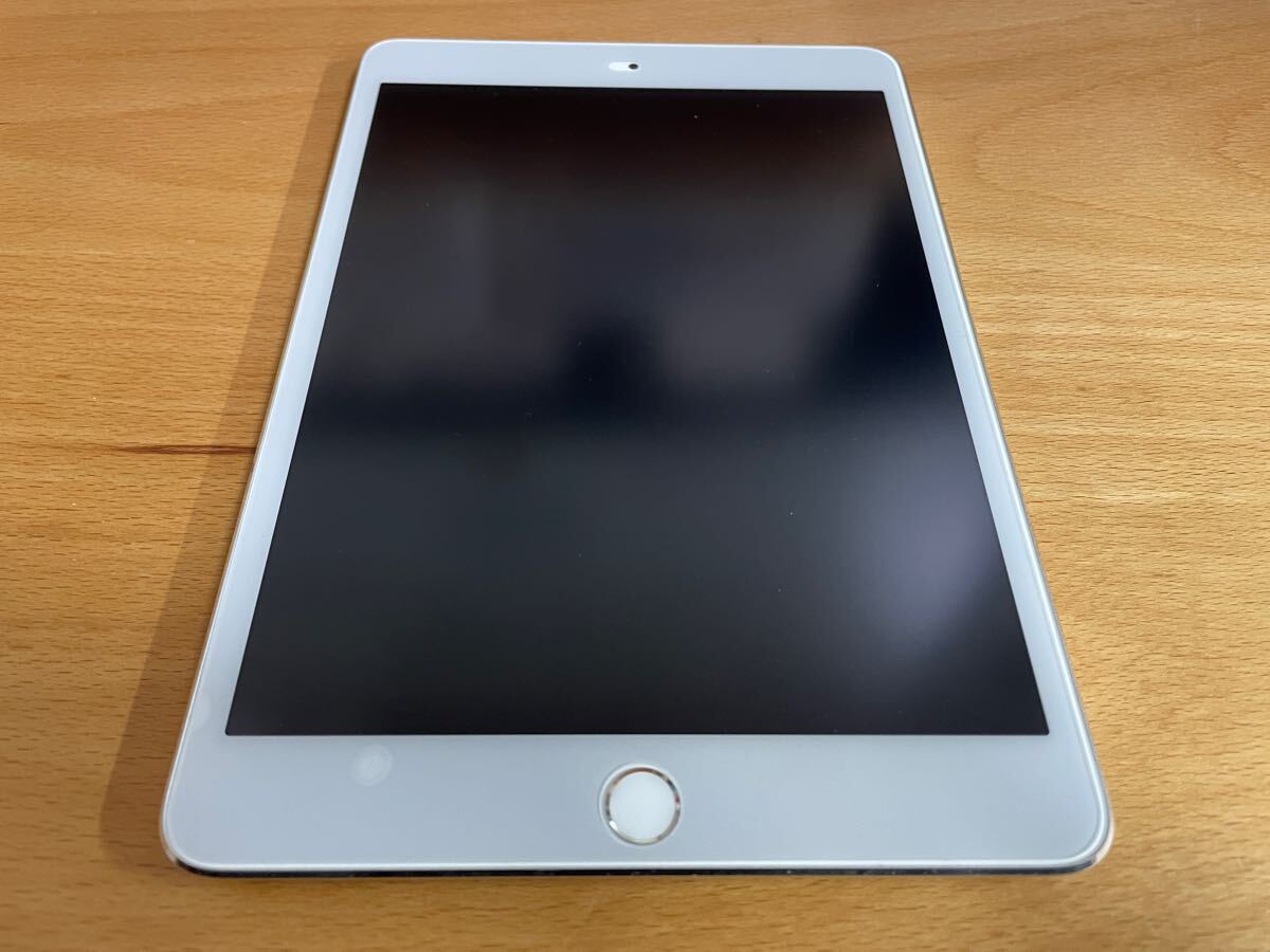 iPad mini 3 Wi-Fi 64GB シルバー 正常動作、ワンオーナー)SIMフリー 