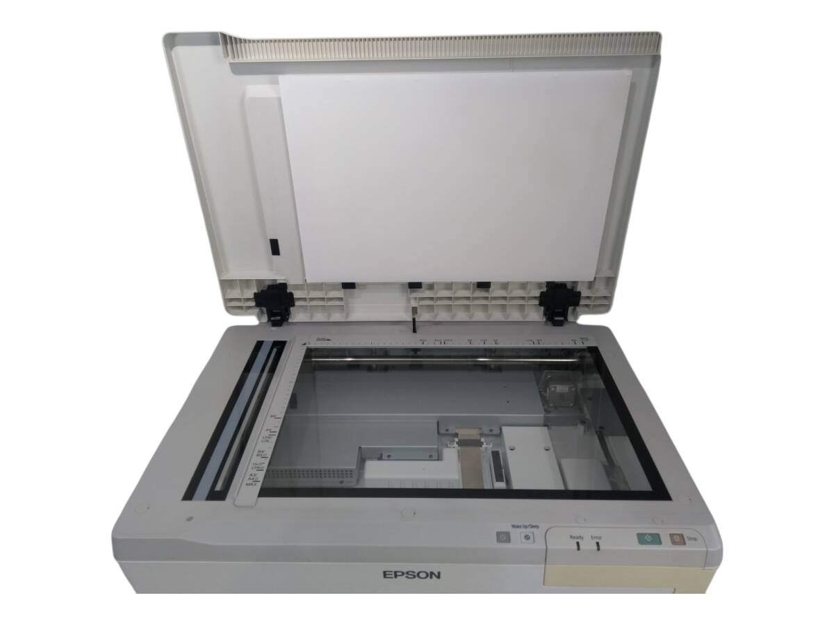 Epson DS-50000 A3フラットベッドカラースキャナー メーカー整備品 ☆Epson エプソン DS-50000 スキャン枚数 82188枚・A3対応フラット