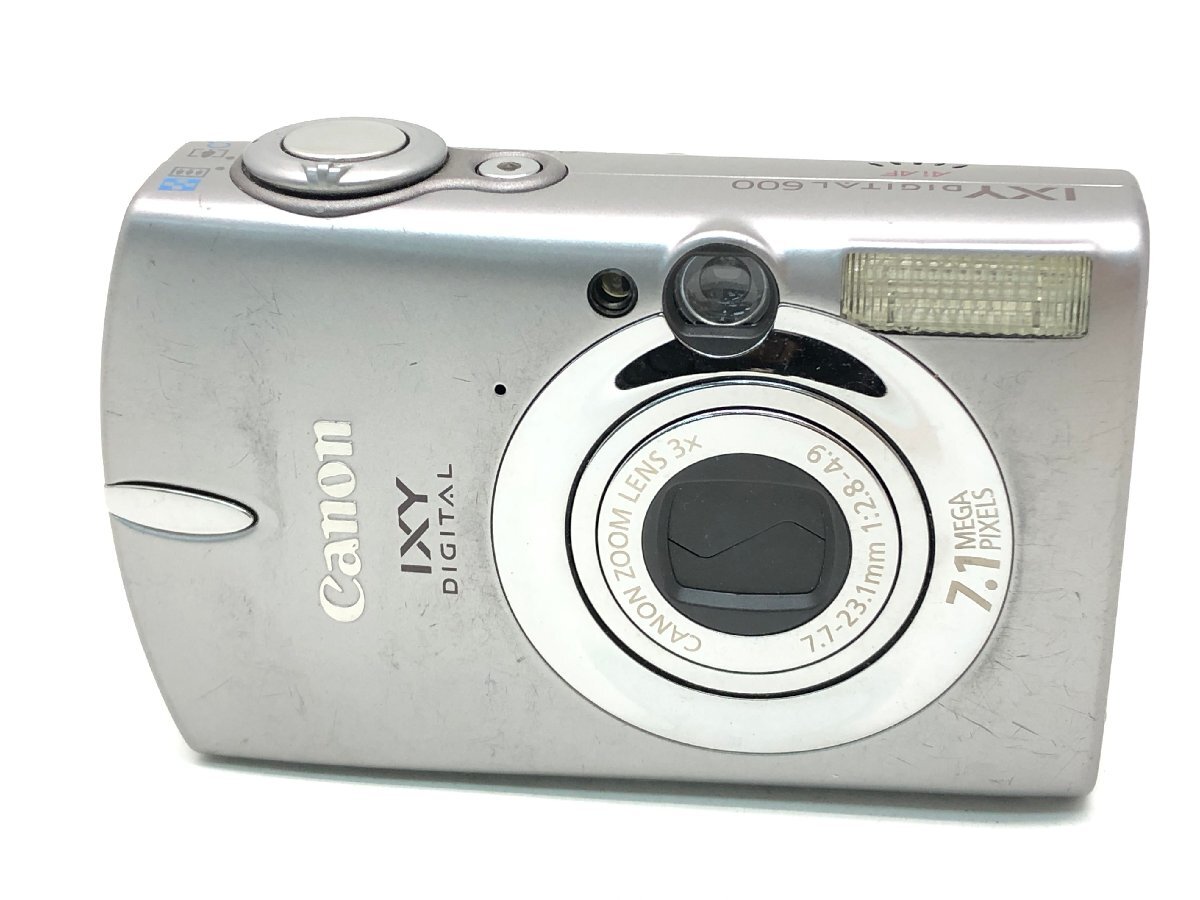 Canon IXY DIGITAL600 コンパクトデジタルカメラ 　ジャンク品 Canon IXY 600 コンパクト デジタルカメラ ジャンク 中古【UW010641】○