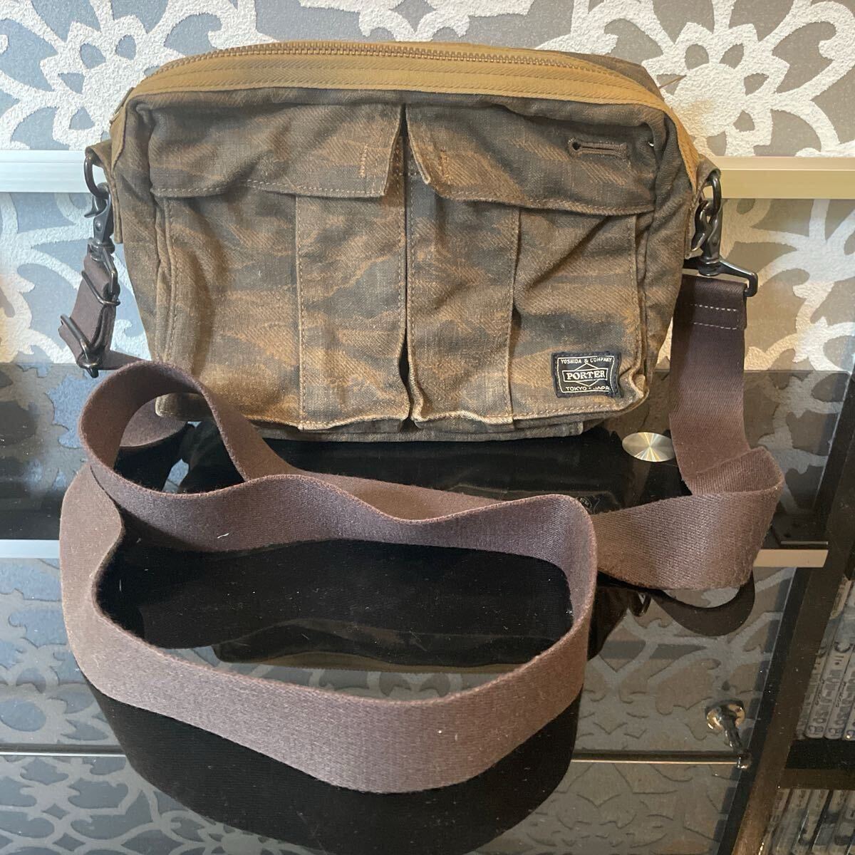 送料無料 美品 ポーター PORTER 70周年記念モデル ショルダーバッグ 