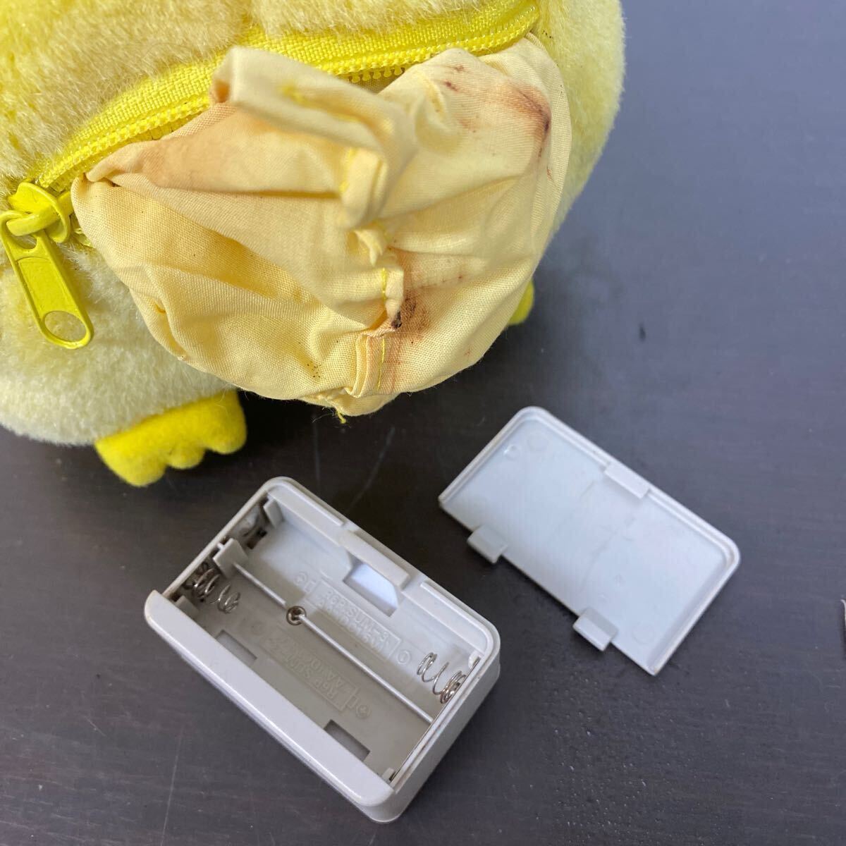 初代 おしゃべりぬいぐるみ ピカチュウ 通電確認済み TOMY トミー 初期 