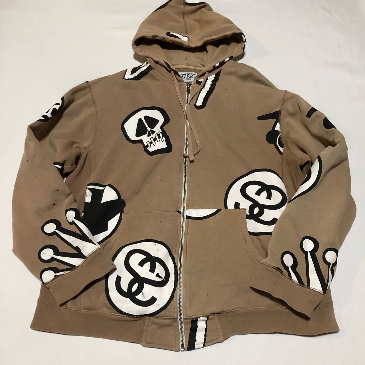 スウェットパーカー Jacket stussy ジップパーカー 人気 STUSSY SPORT