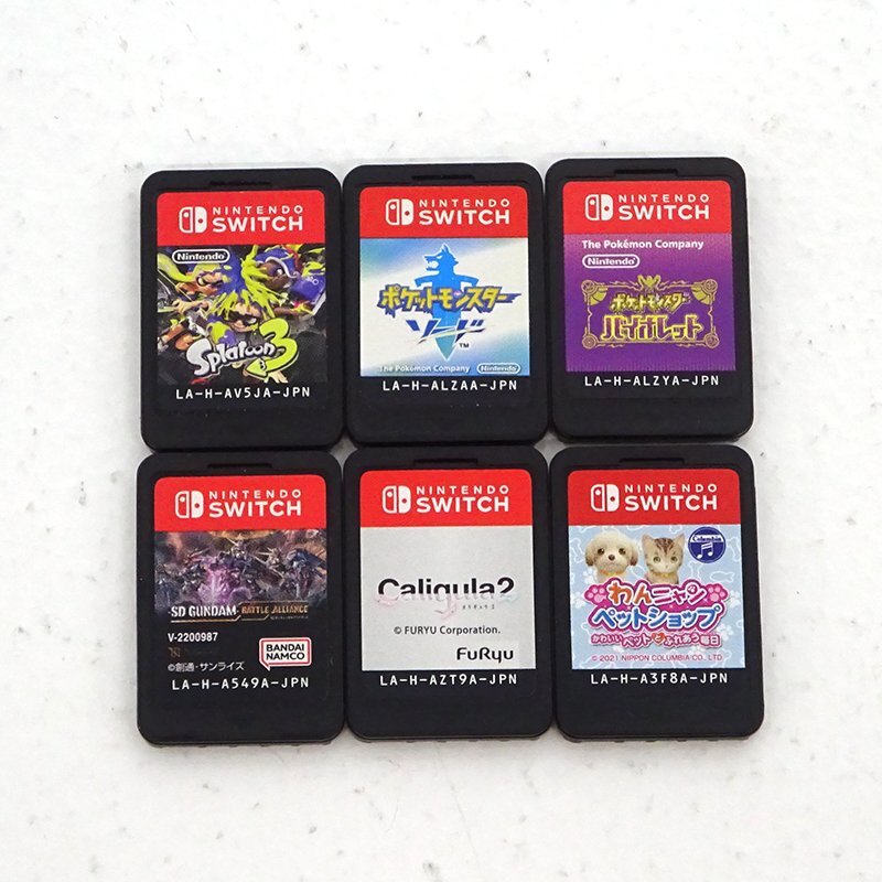 Nintendo Switch ソフト 6本セット｜Yahoo!フリマ（旧PayPayフリマ）