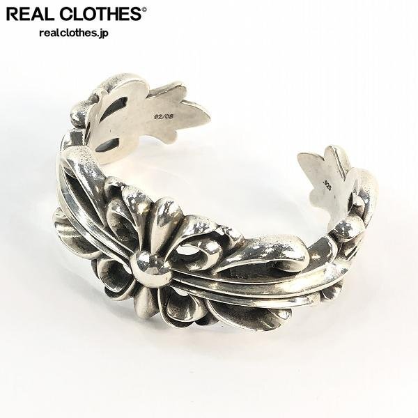 CHROME HEARTS/クロムハーツ DBL FLRL CRS CUFF ダブルフローラル