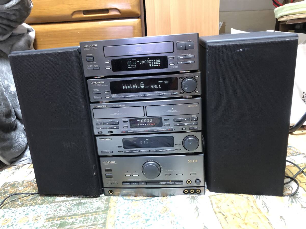 PIONEER PRIVATE SELFIE S90 リモコン、カセット、CD、アンプ