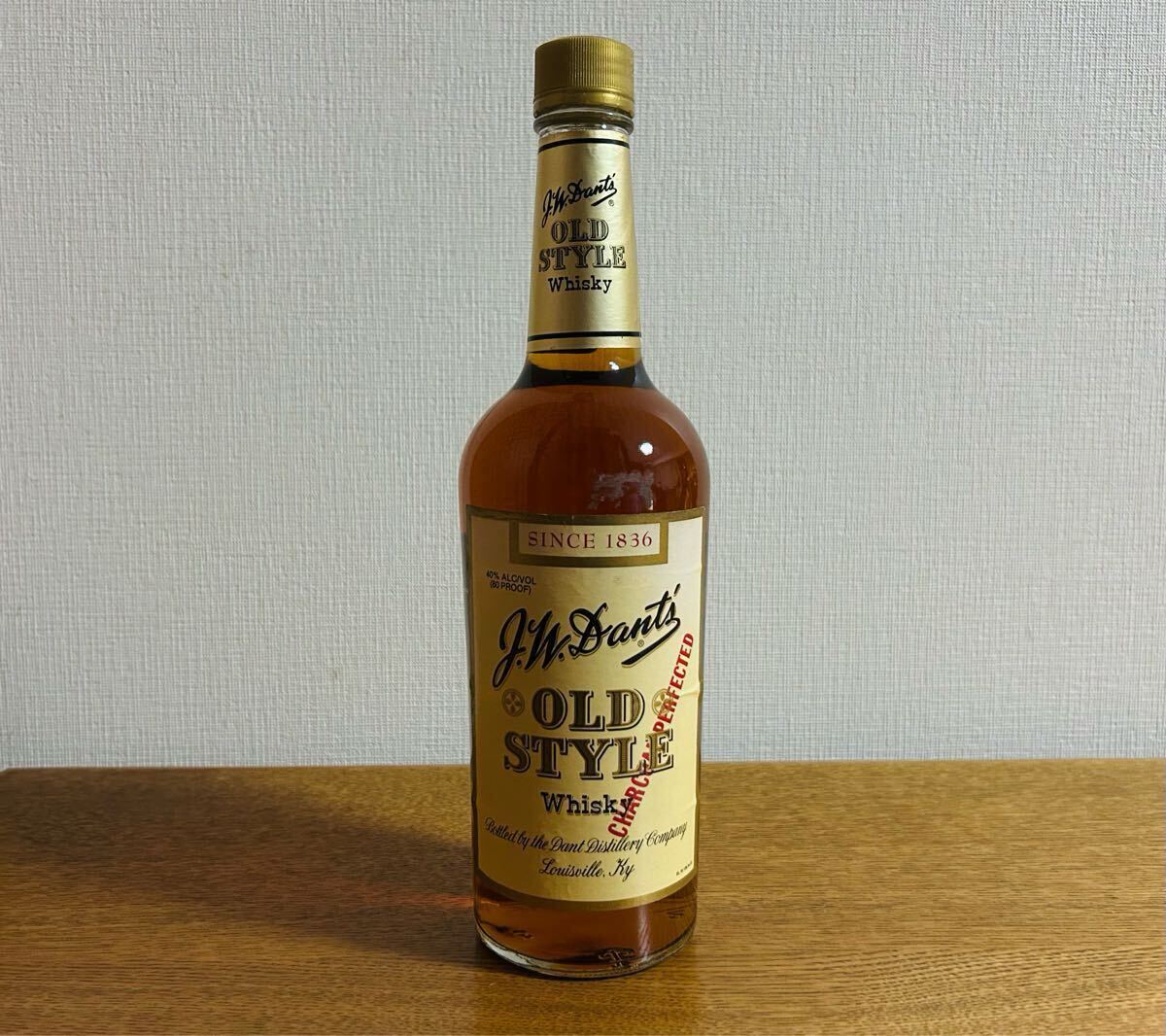 旧ラベル JWダント オールドスタイル ウイスキー JW Dant 検索 