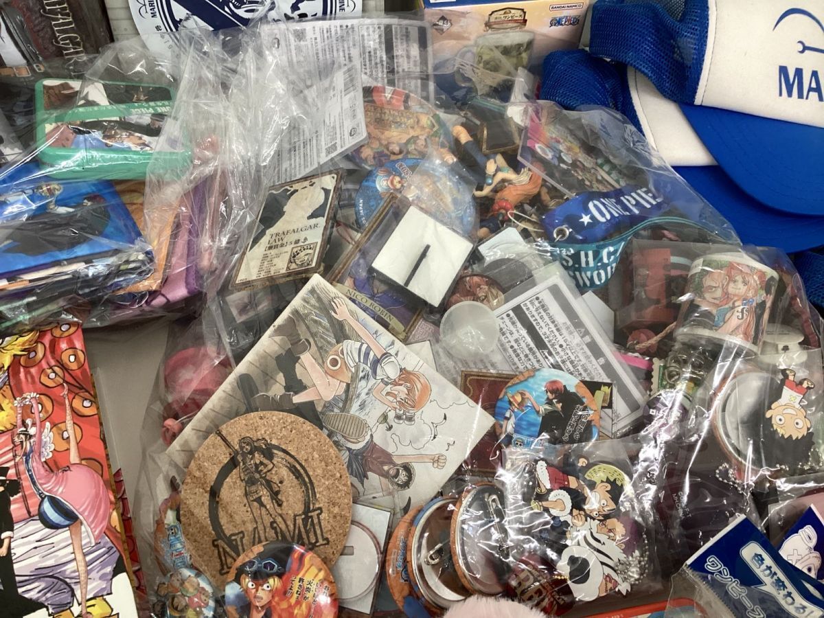 14 【同梱不可/現状】 ONE PIECE ワンピース グッズ まとめ売り 