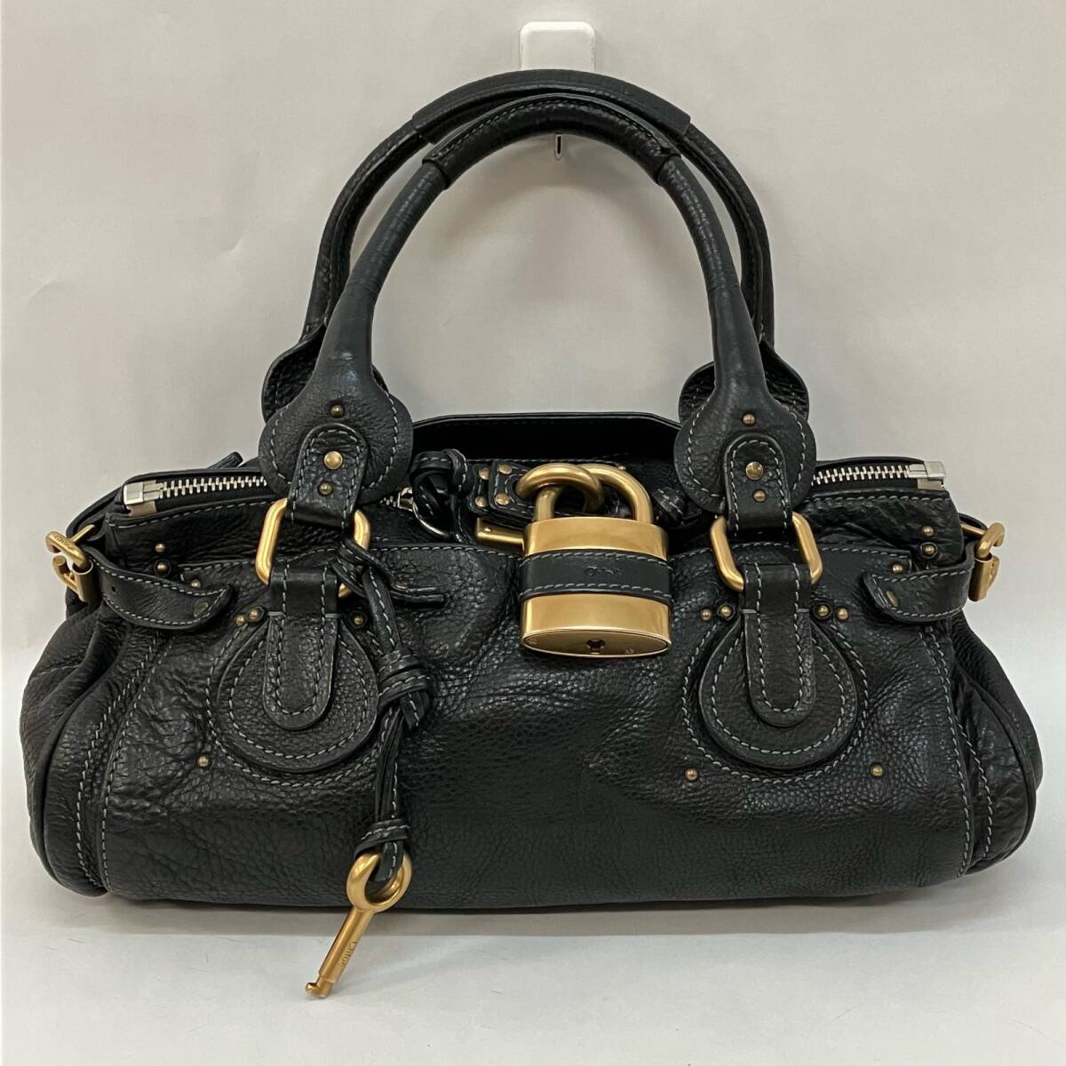 クロエ Chloe パディントン レザー パドロック カデナ 南京錠