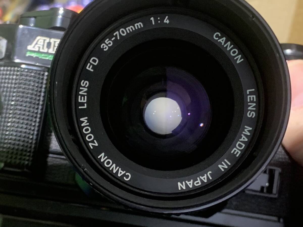 51-2】CANON キャノン AE-1 PROGRAM/ZOOM LENS FD 35-70mm F4/FD 70-210