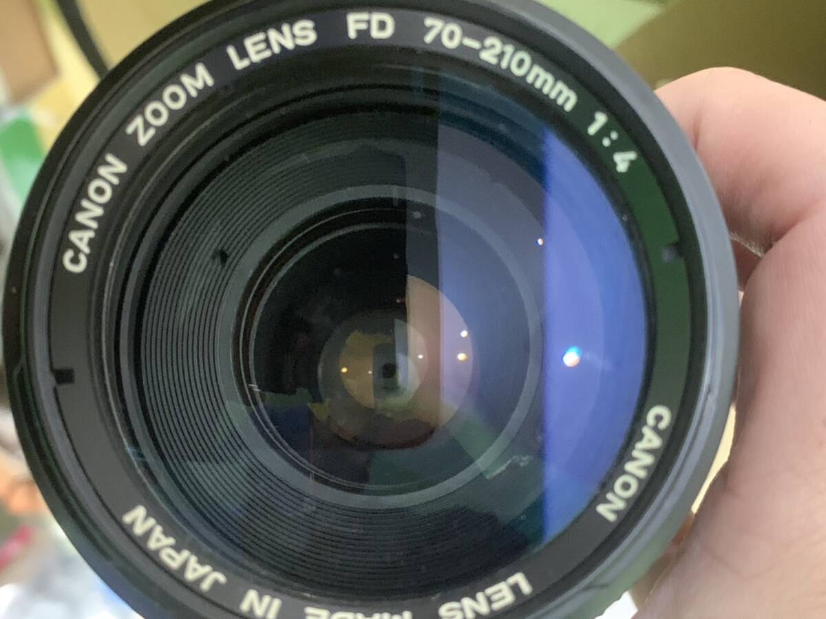 51-2】CANON キャノン AE-1 PROGRAM/ZOOM LENS FD 35-70mm F4/FD 70-210