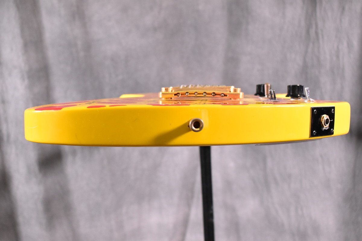 MG-145S Yellow Heart BURNY Burny Electric HY Guitar Hide FERNANDES