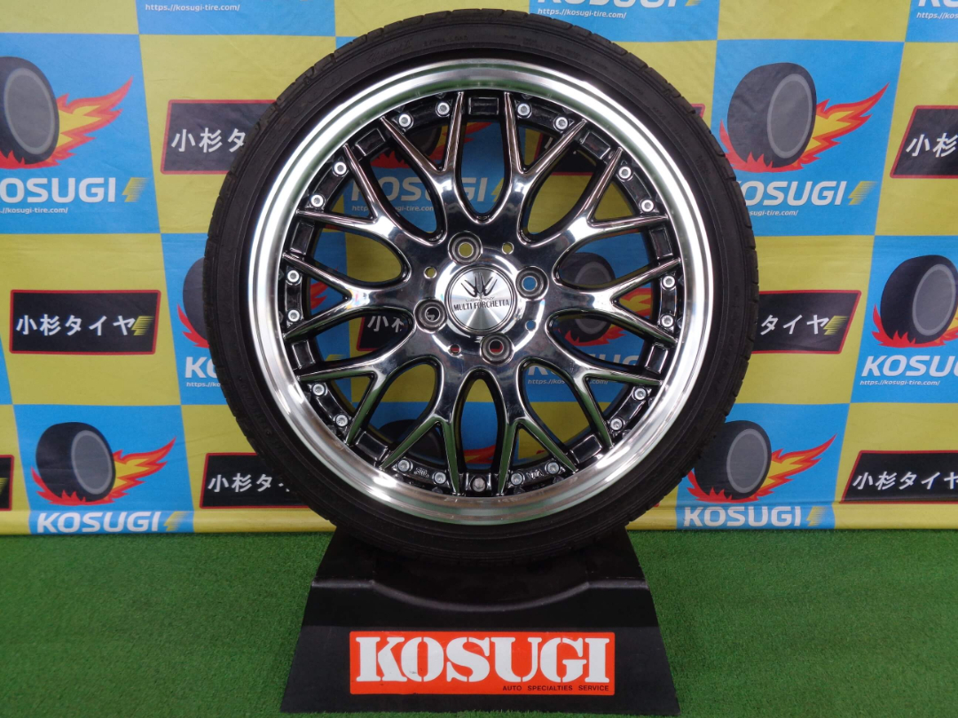 ロクサーニ マルチフォルケッタ 5.5J-16 4H100 +48 グッドイヤー 165
