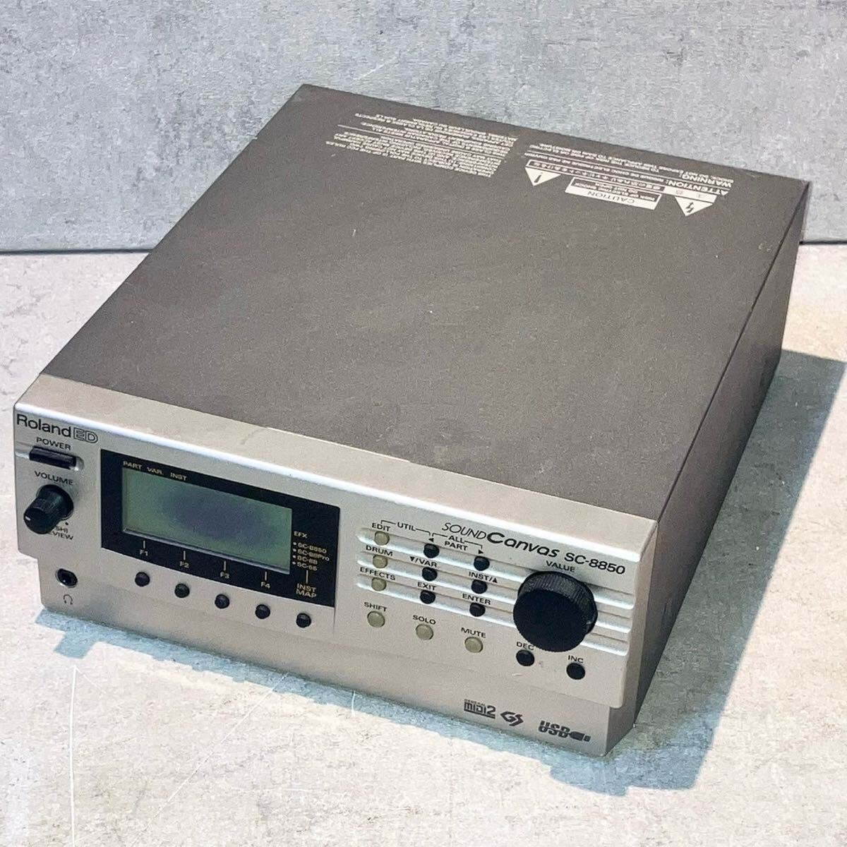 Roland 音源モジュール SC-88 ローランド Sound Canvas Pro SOUND 通電 