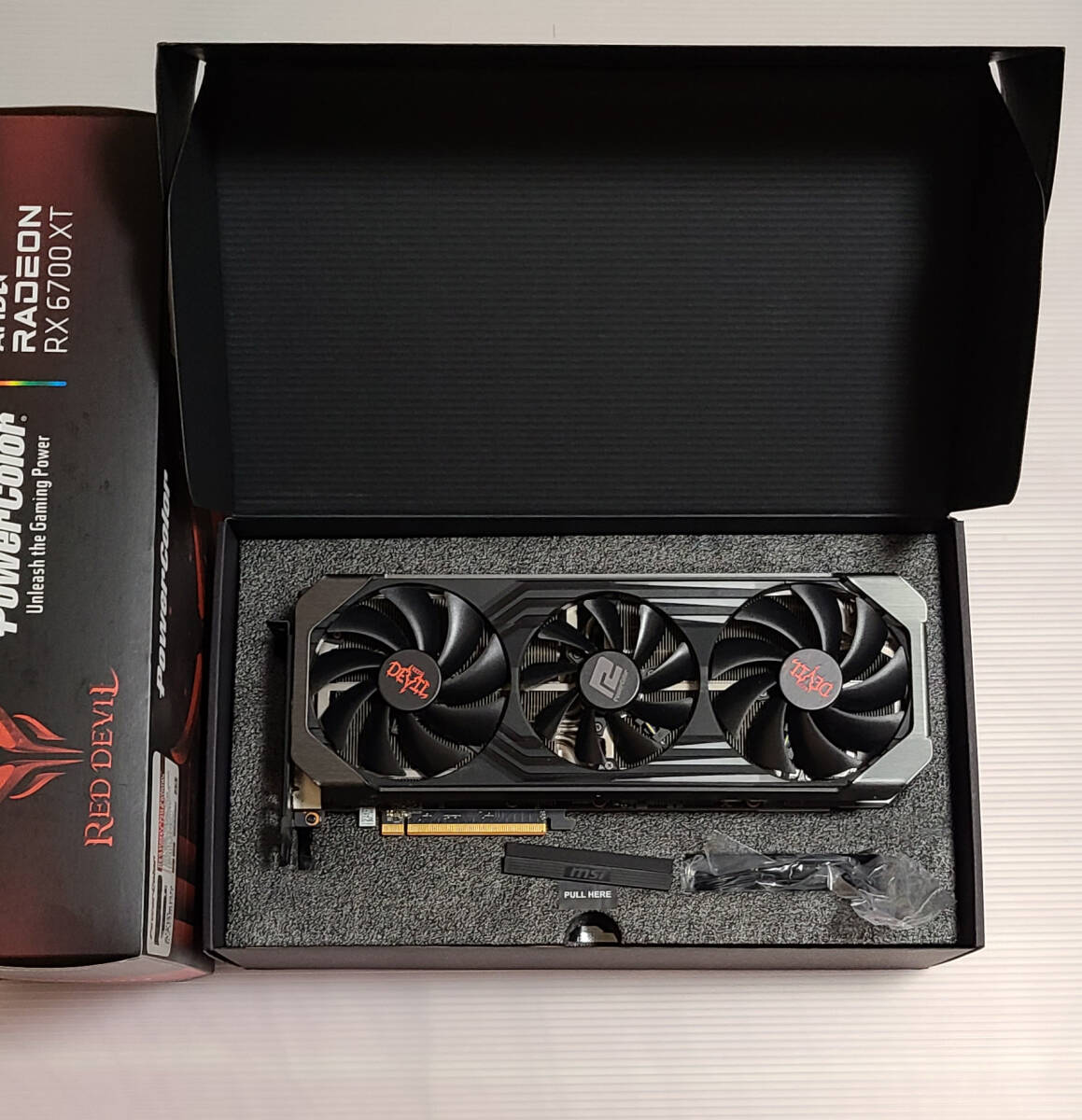 中古 RADEON RX6700XT 12GB GDDR6 PowerColor RedDevil 動作品 【公式