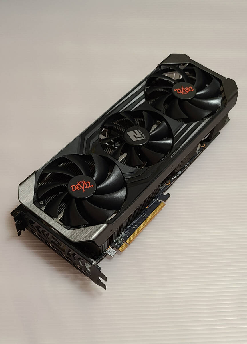 中古 RADEON RX6700XT 12GB GDDR6 PowerColor RedDevil 動作品 【公式