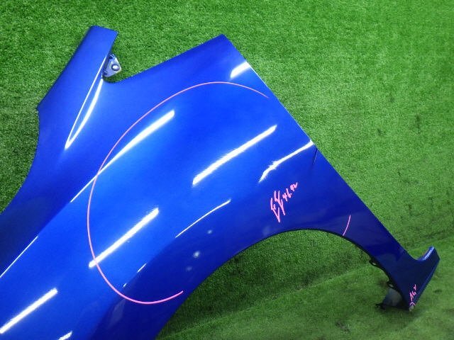 ★ 即決あり H26年 フィット GK3 左 フロント フェンダー 60261-T5A-J00ZZ 青 B593M GK4 GK5 GK6 GP5 GK8 GP7 シャトル [ZNo:06023793] フィット GK3 ホンダ gk3 Tint フロントリップ
