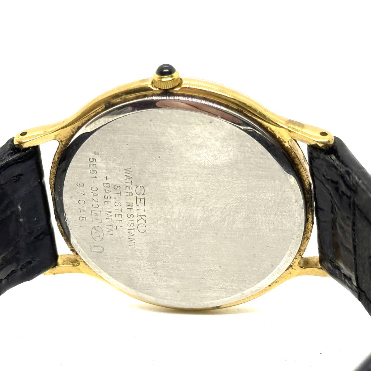 SEIKO セイコー 5E61-0A20 DOLCE ドルチェ コンビカラー シェル文字盤 