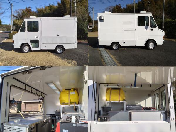 低走行3万㌔/クイックデリバリーキッチンカー/移動販売車/食堂車/公認 