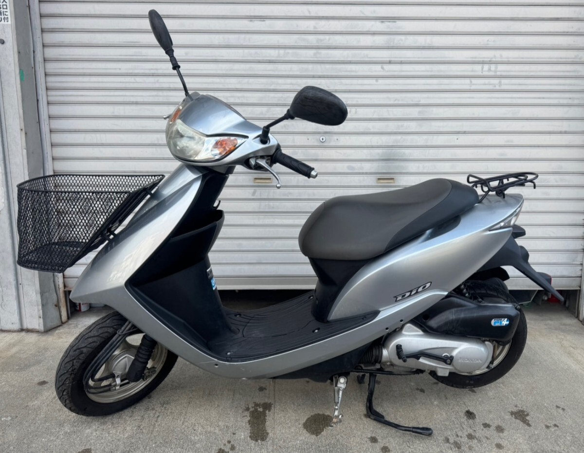 HONDA/ホンダ Dio AF68 50cc 原付 4st 走行距離11125km エンジン始動OK 