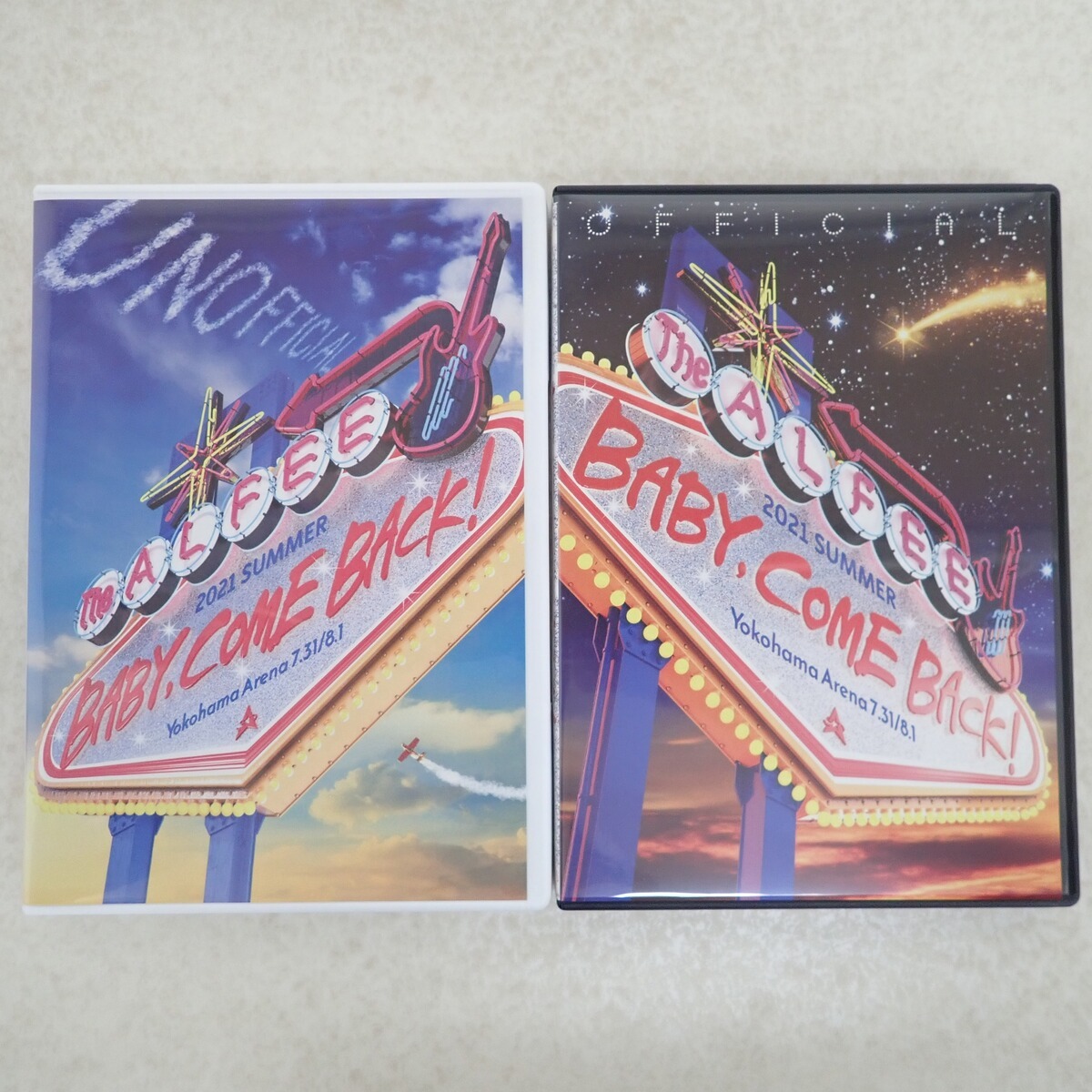贈り物 DVD THE ALFEE BABY COME BACK! 2021 SUMMER OFFICIAL DVD