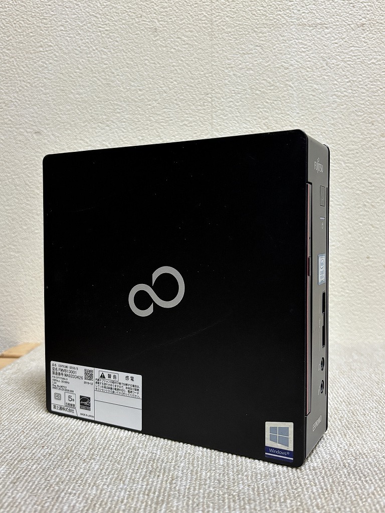 小型PC 富士通ESPRIMO Q558/B Core i3-9100T ストレージなし 中古品