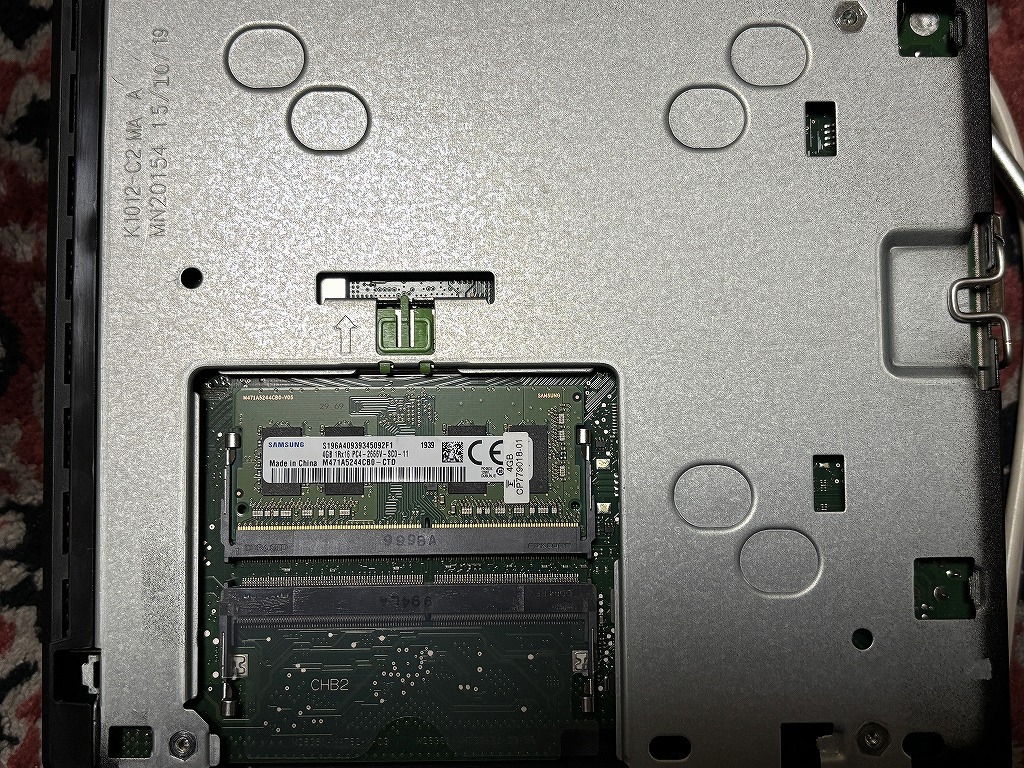 小型PC 富士通ESPRIMO Q558/B Core i3-9100T ストレージなし 中古品
