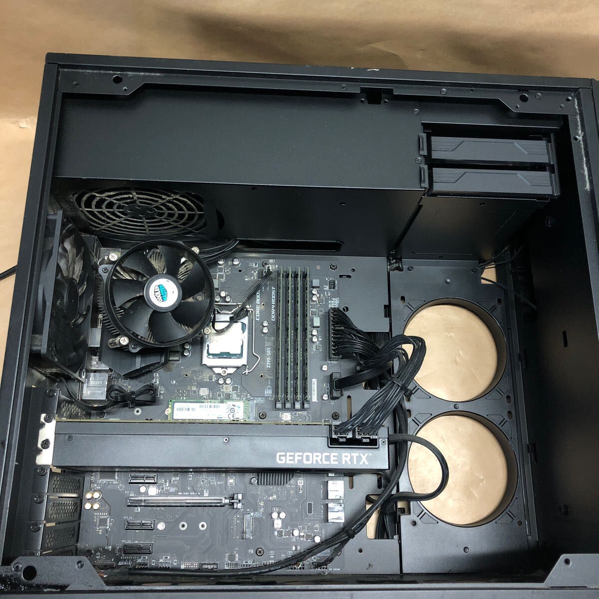 限定SALE，HOT （J2320）マウスコンピュータ GTUNE Z390-S01/Core i7-9700K/core 800ST/メモリーカード4枚/cooler master/GEFORCE RTX 2070 など