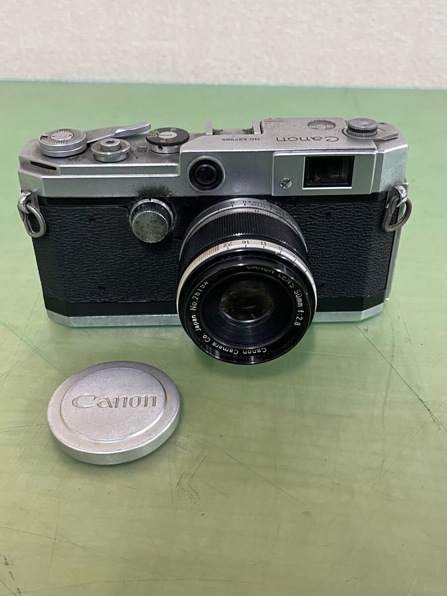 Canon Model 7s レンジファインダーカメラ 50mm f/1.8 キャノン 7型