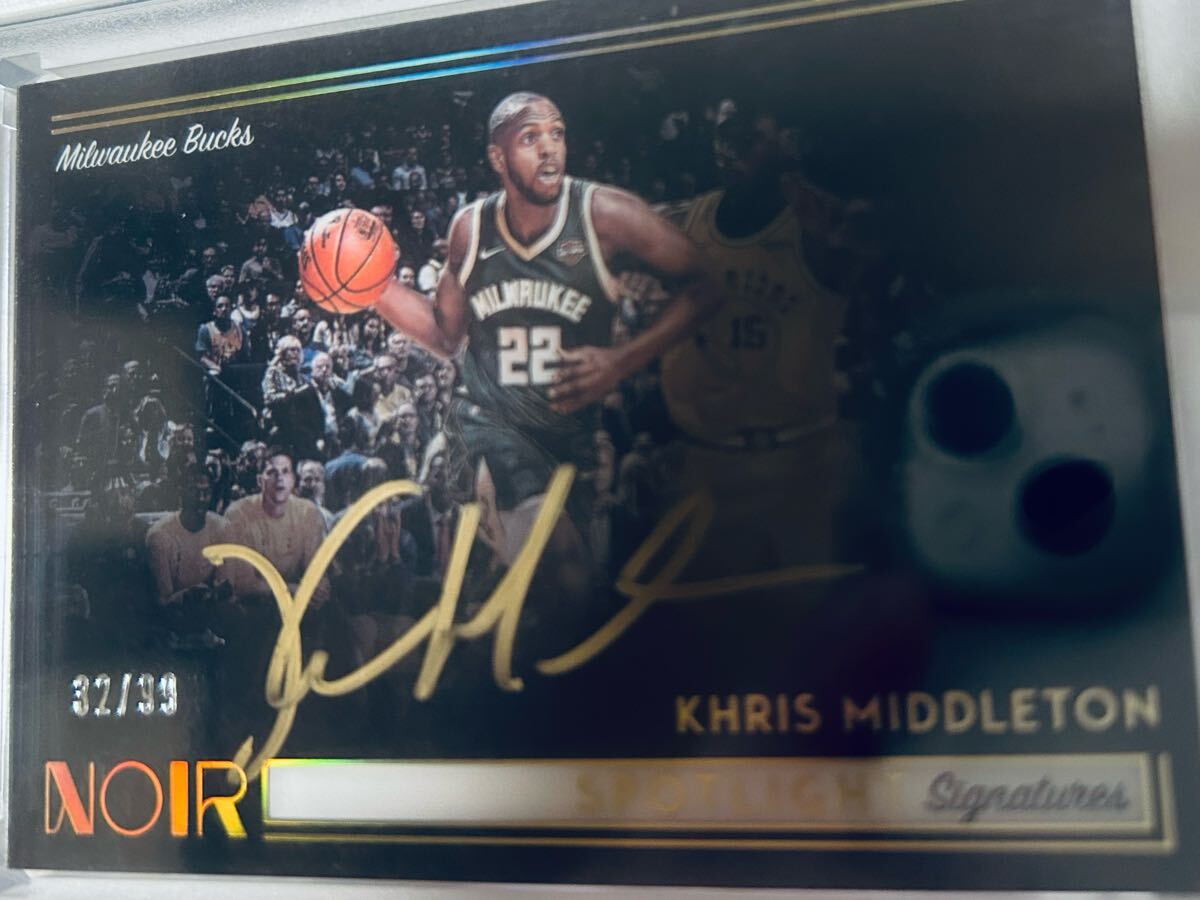Panini Noir Middleton Khris Edition 2022-23 Holo Association KHRIS 