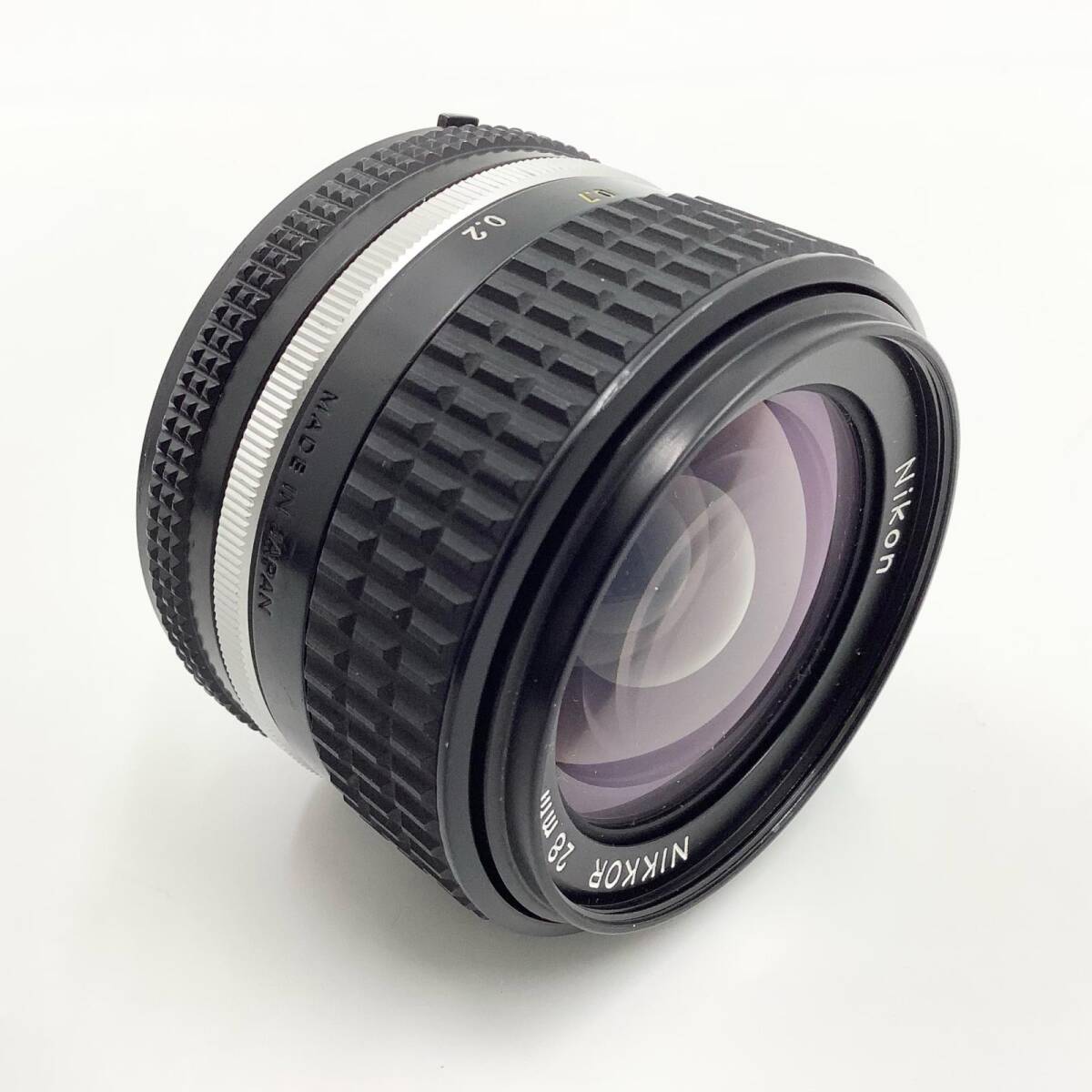 超美品 NIKON ニコン AI-S NIKKOR 28mm f2.8 M155 最速発送】Nikon Ai-S NIKKOR 28mm f2.8【難有】 こはココがGood