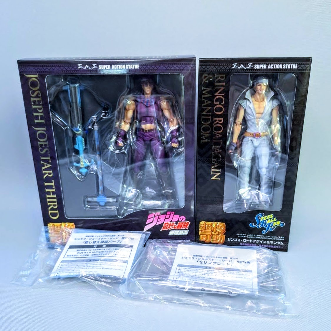 新品未開封】リンゴォ・ロードアゲイン＆マンダム & ジョセフ・ジョー 