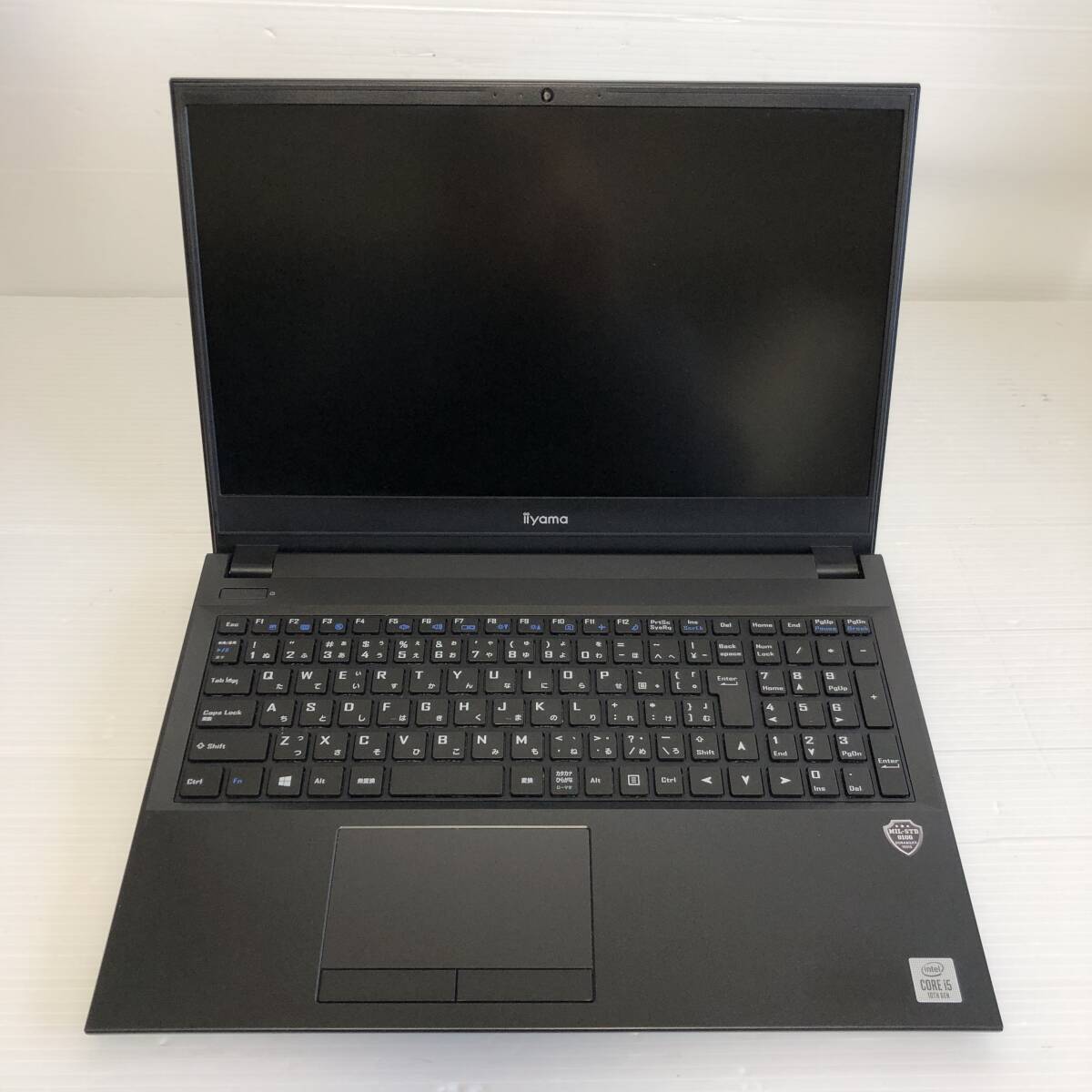 ジャンク品 iiyama ノートパソコン 13.3型 i5-8250U HDDSSD無し メモリ
