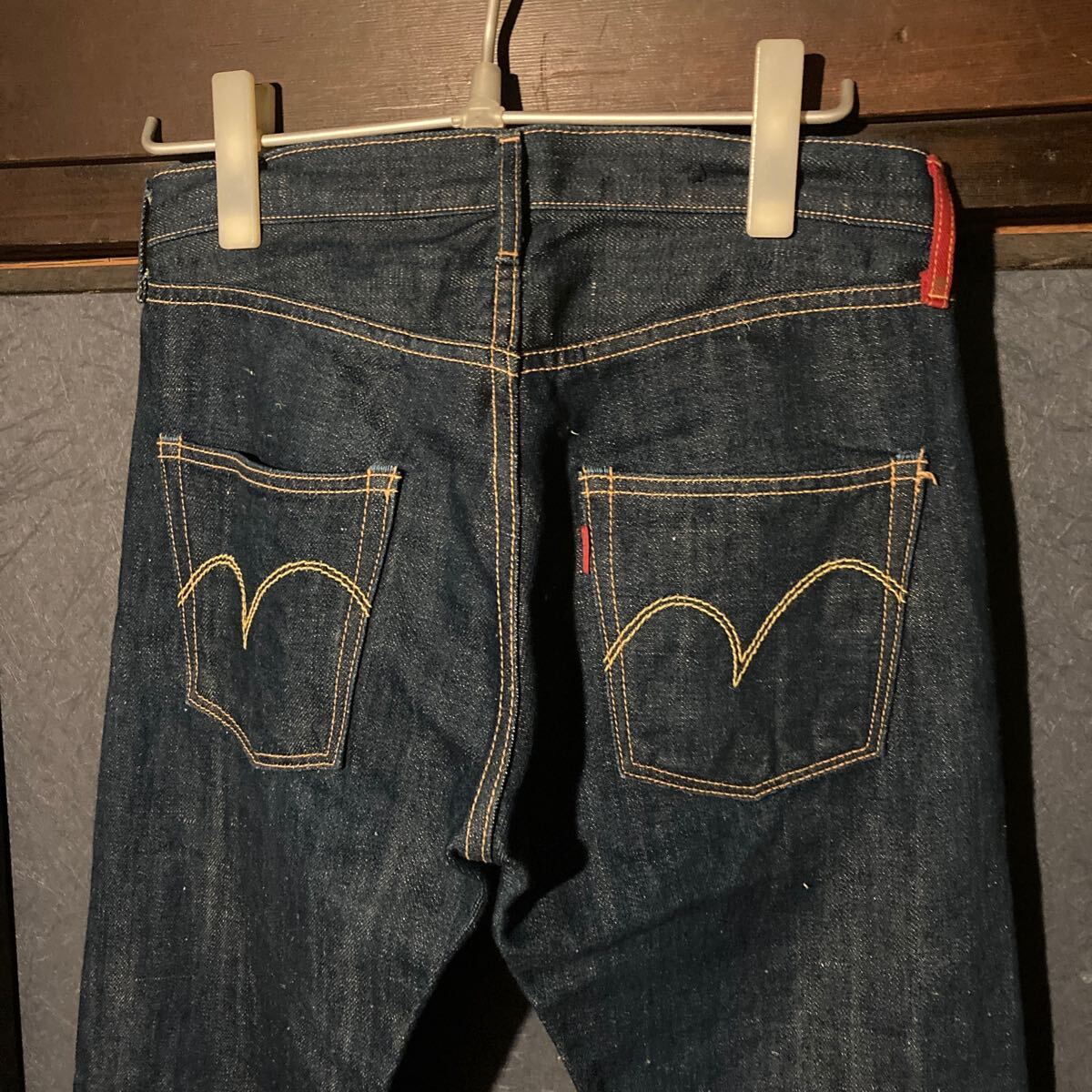美品 リーバイス LEVIS R1002-5538 サークルR ヘンプ混 ボタンフライ 