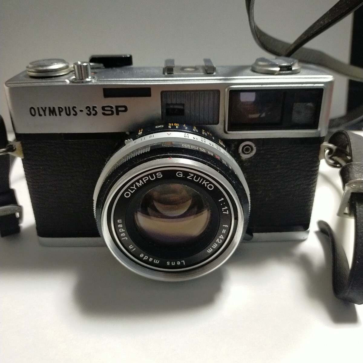 OLYMPUS-35 SP ケース付き 動作未確認 ジャンク OLYMPUS 35SP 【中古品・ジャンク】付属品一切なし 動作未確認