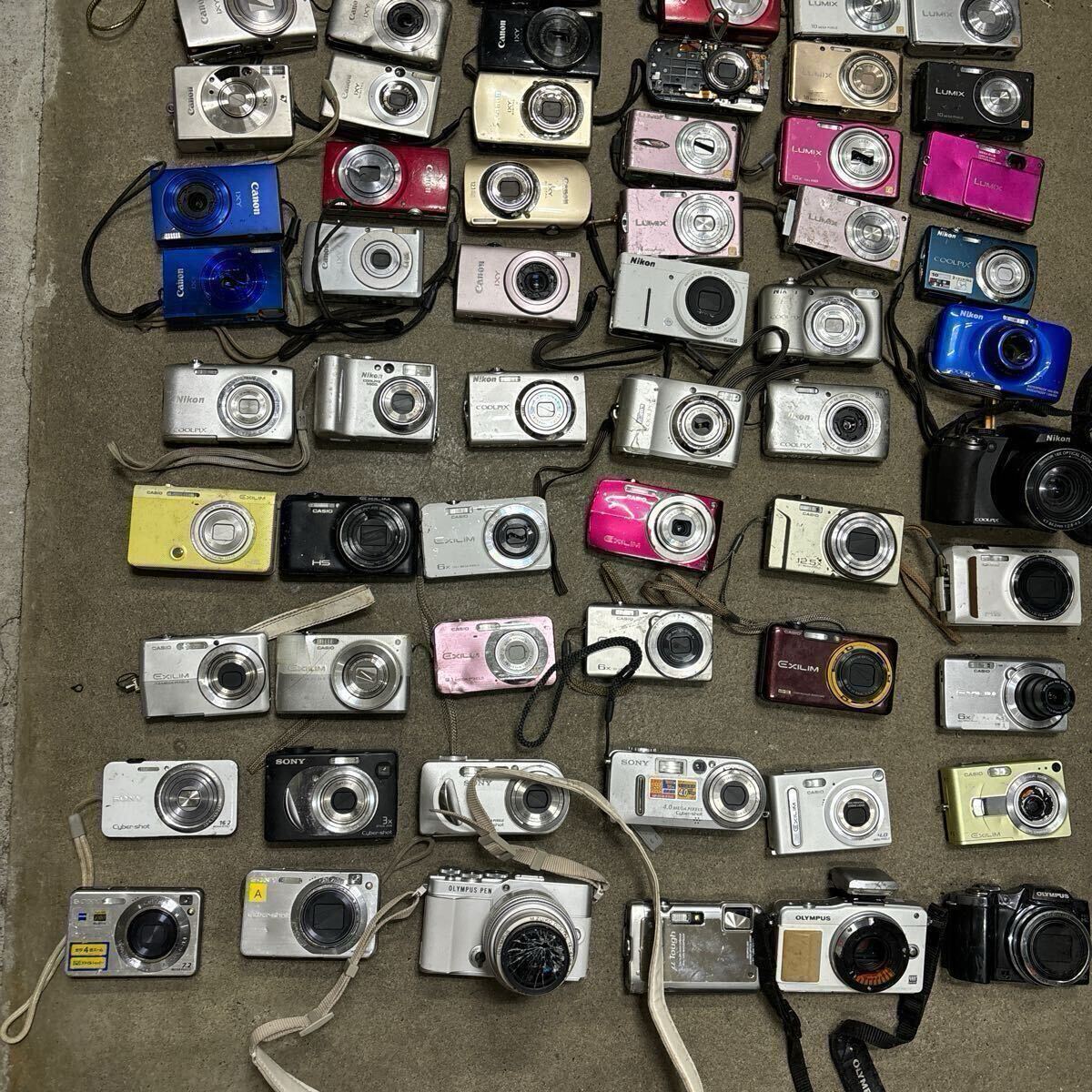 デジタルカメラ6台 まとめ売り ジャンク Nikon SONY CASIO 1円