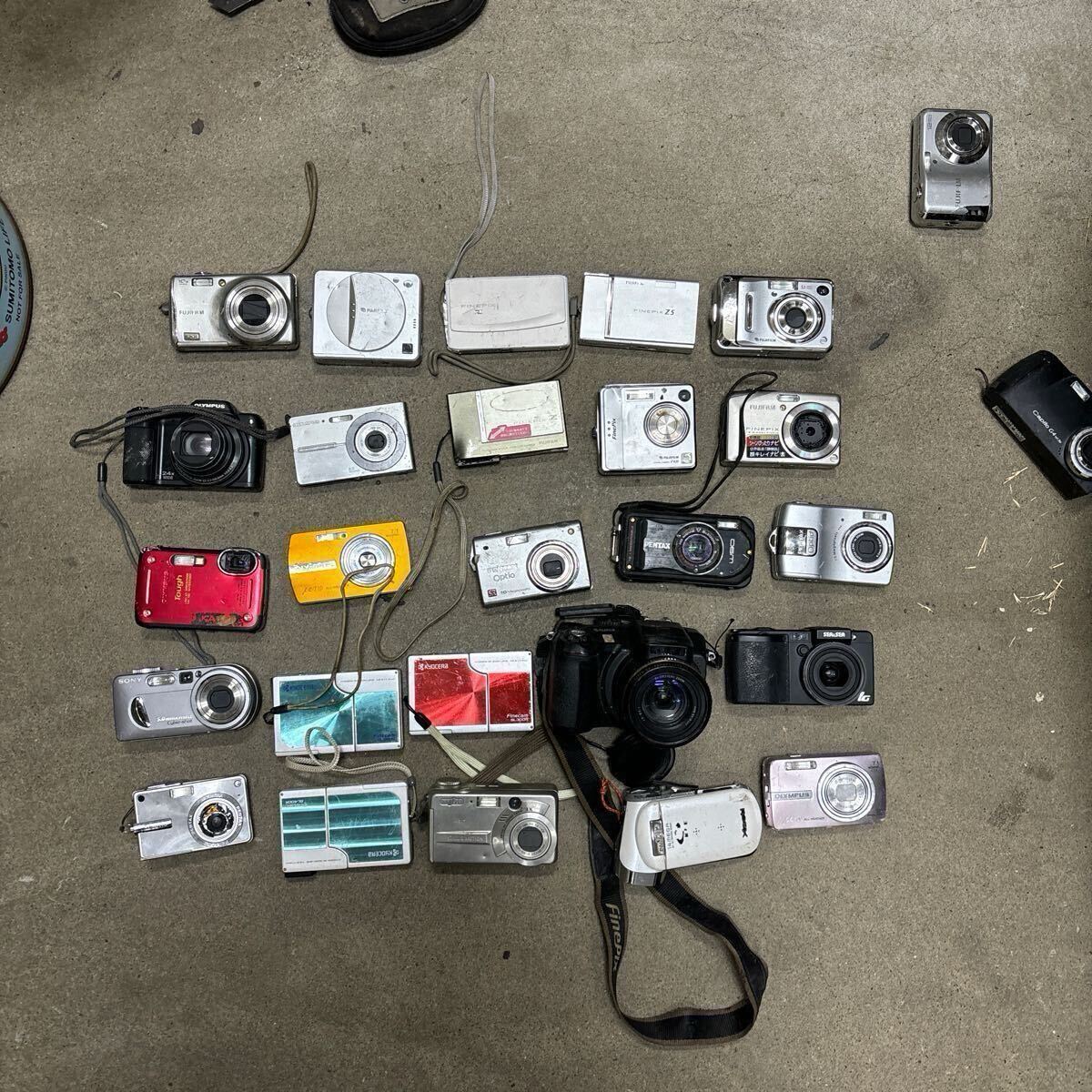 デジカメ まとめ売り 91点 Canon Nikon SONY OLYMPUS CASIO PENTAX
