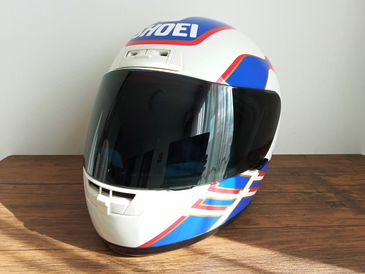 外装美品】SHOEI X-8 GARDNER サイズM ショウエイ ガードナー SHOEI