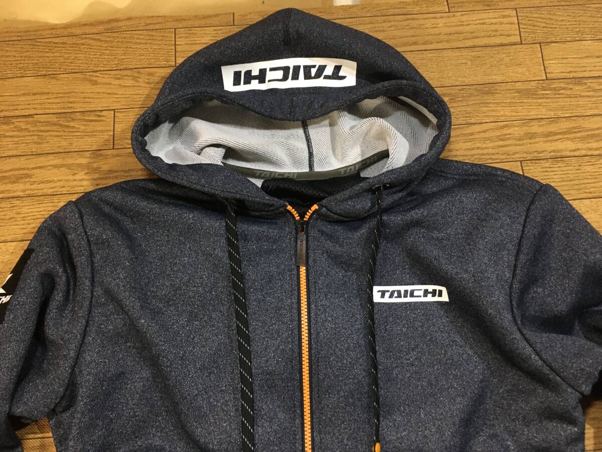 RS TAICHI コーデュラナイロンストレッチ ライディングパーカー