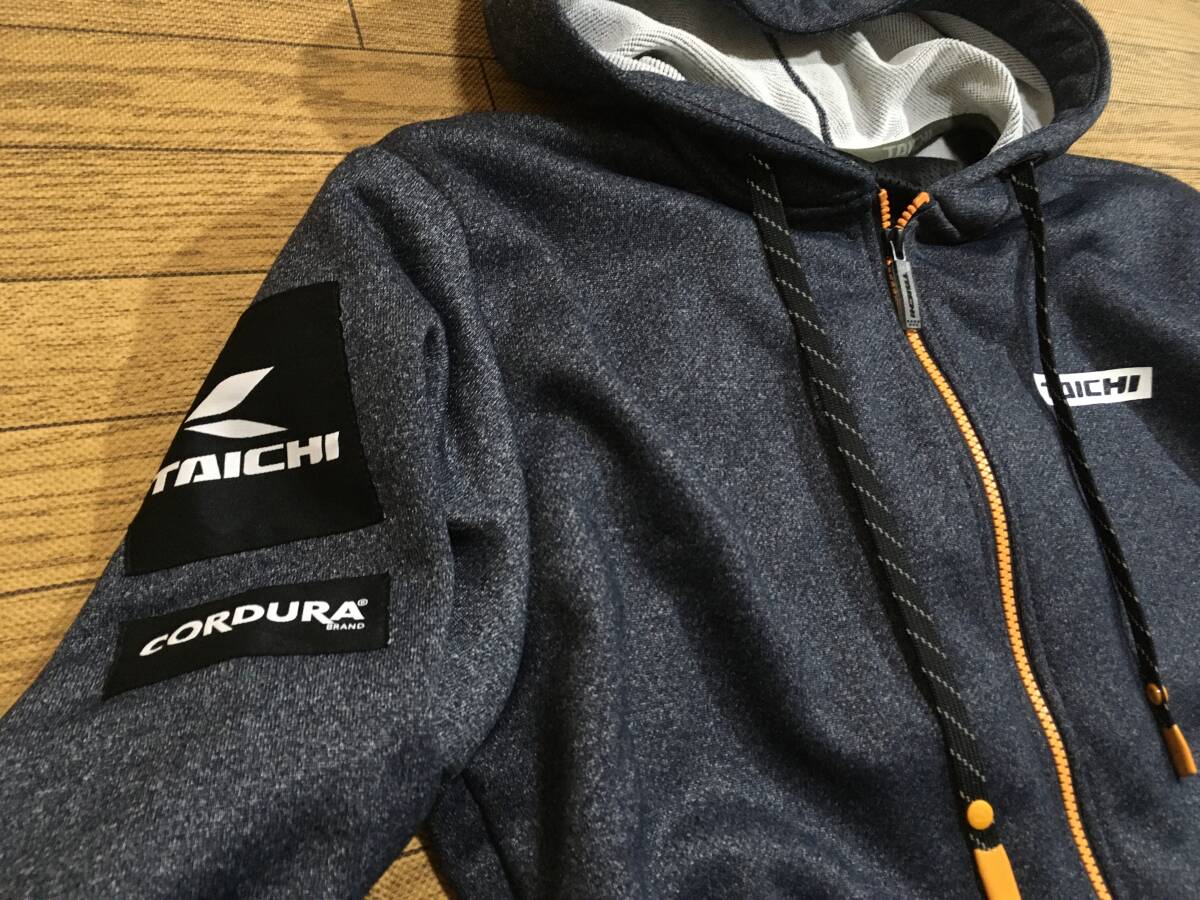 RS TAICHI コーデュラナイロンストレッチ ライディングパーカー