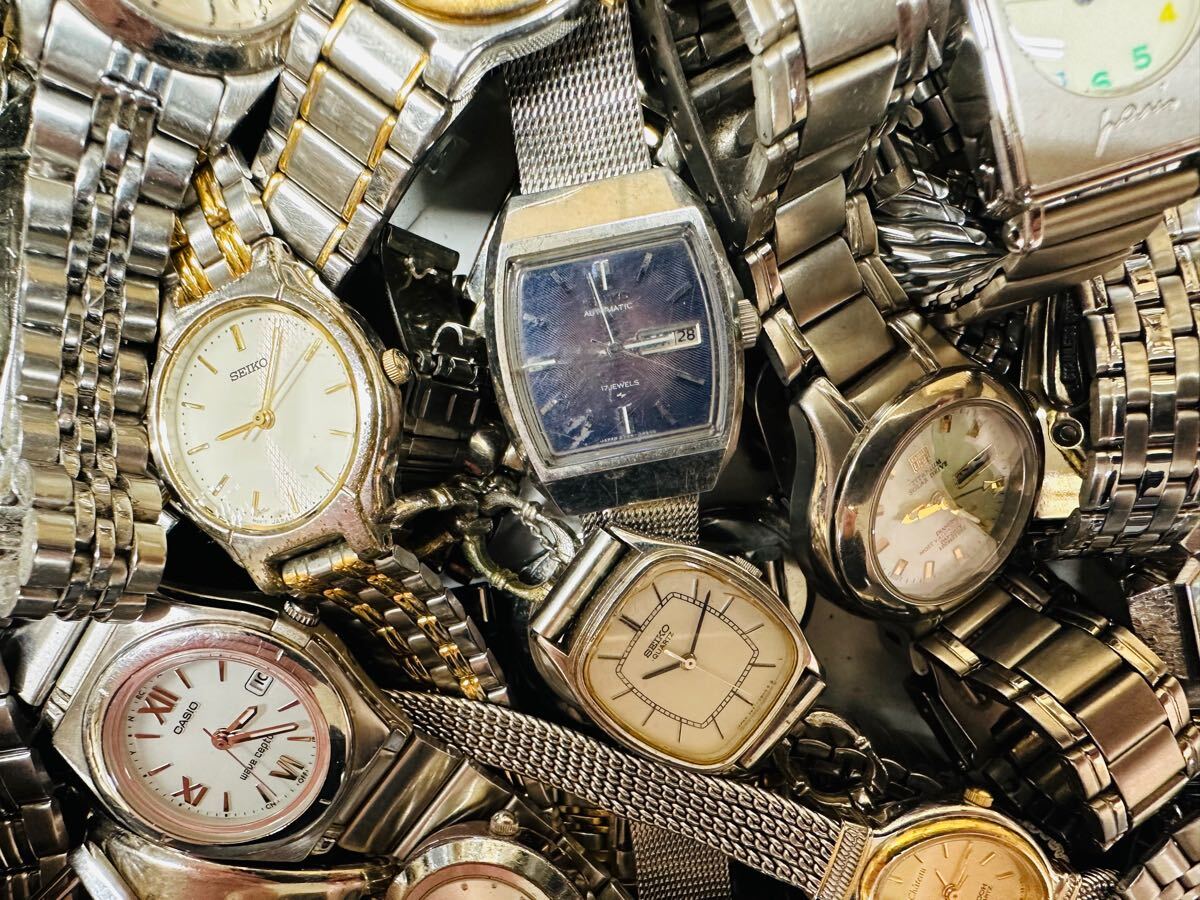 レディース 腕時計まとめて 大量 150本 セット SEIKO CYMA CITIZEN REGUNO WICCA RICOH agnes.b ELGIN 等 メタルバンド まとめH20_2