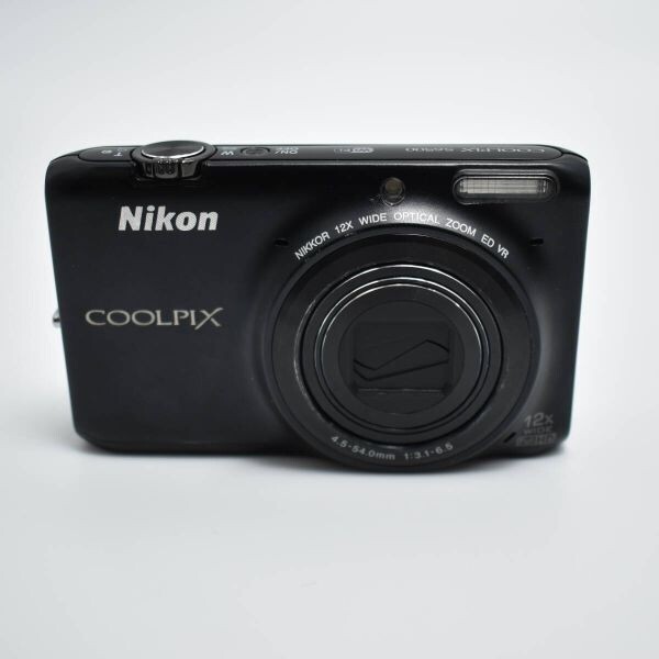 Nikon デジタルカメラ COOLPIX S6500 光学12倍ズーム Wi-Fi対応 アクア