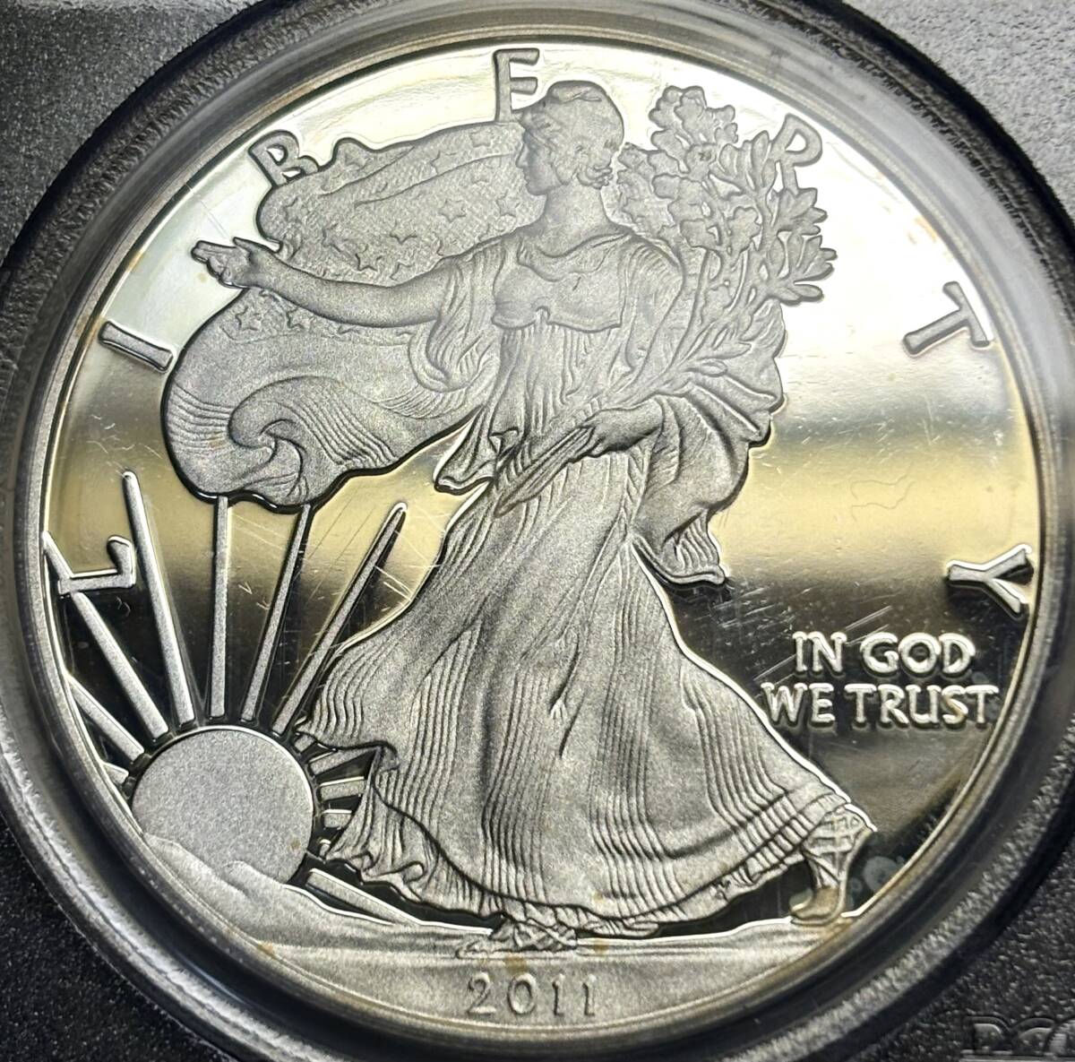 アメリカ大型銀貨】(PCGS-PR70DCAM 25周年記念 2011年) 【公式通販】