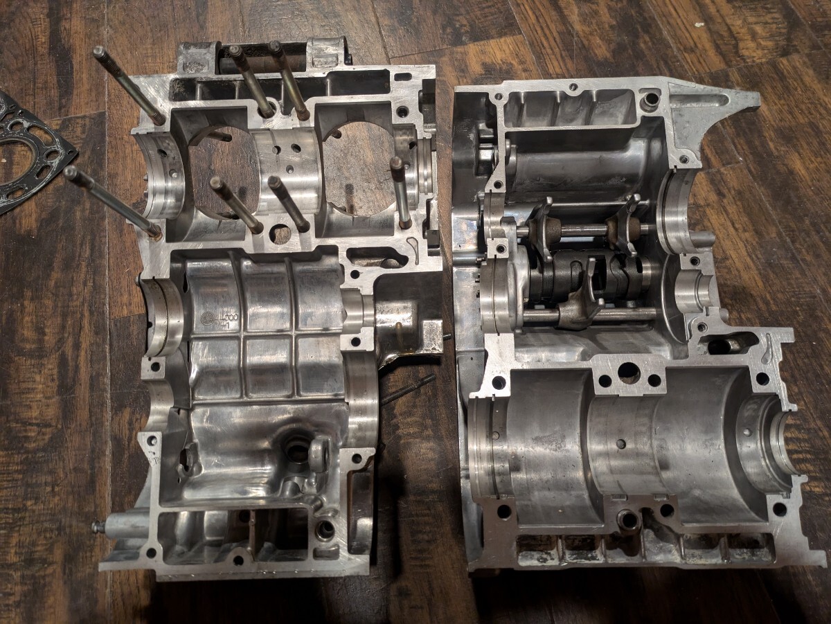 RZ250 4L3 クランクケース 腰下部品取りベースに(エンジン本体)｜売買 