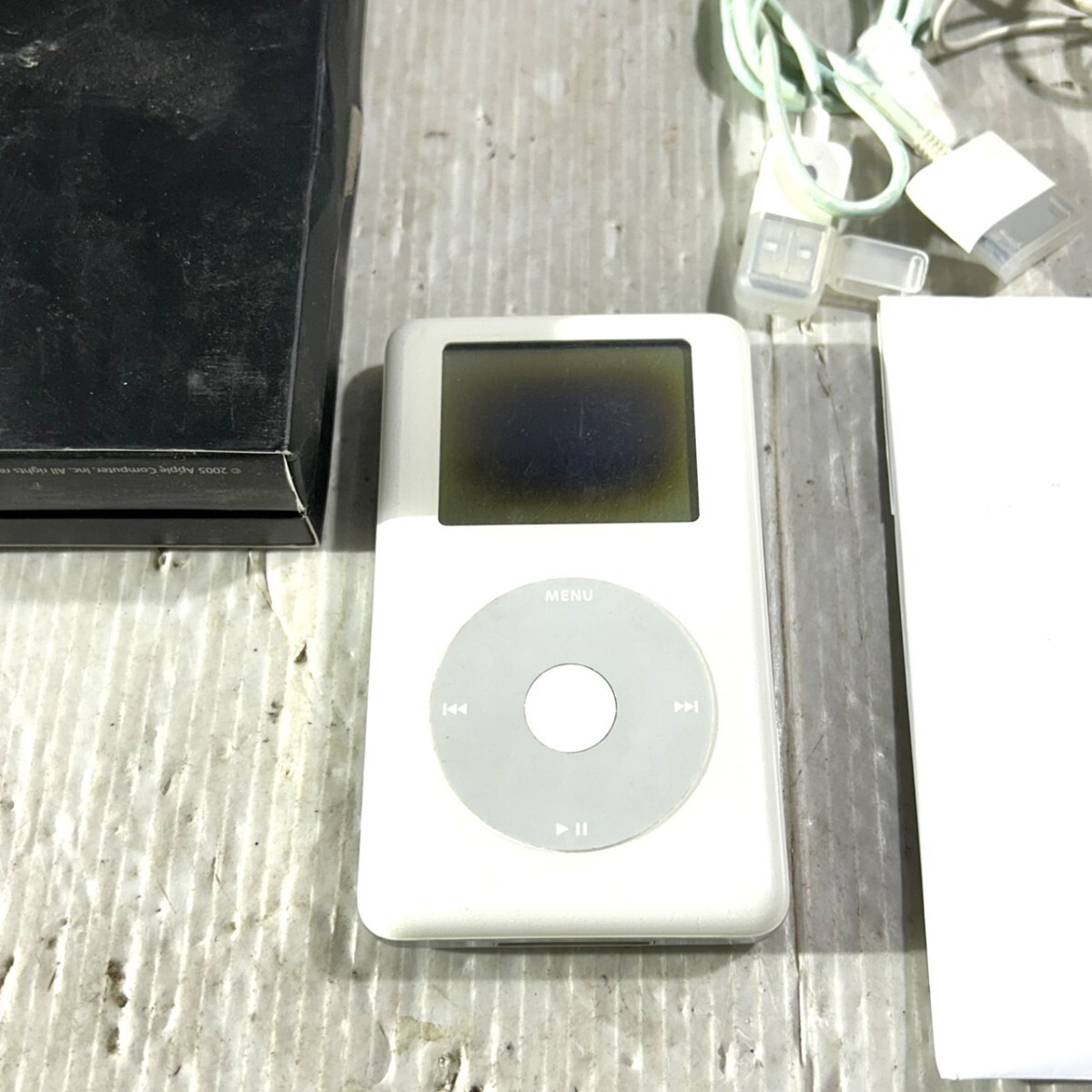 Apple iPod classic 20GB A1059 動作未確認 ジャンク (B5515_2