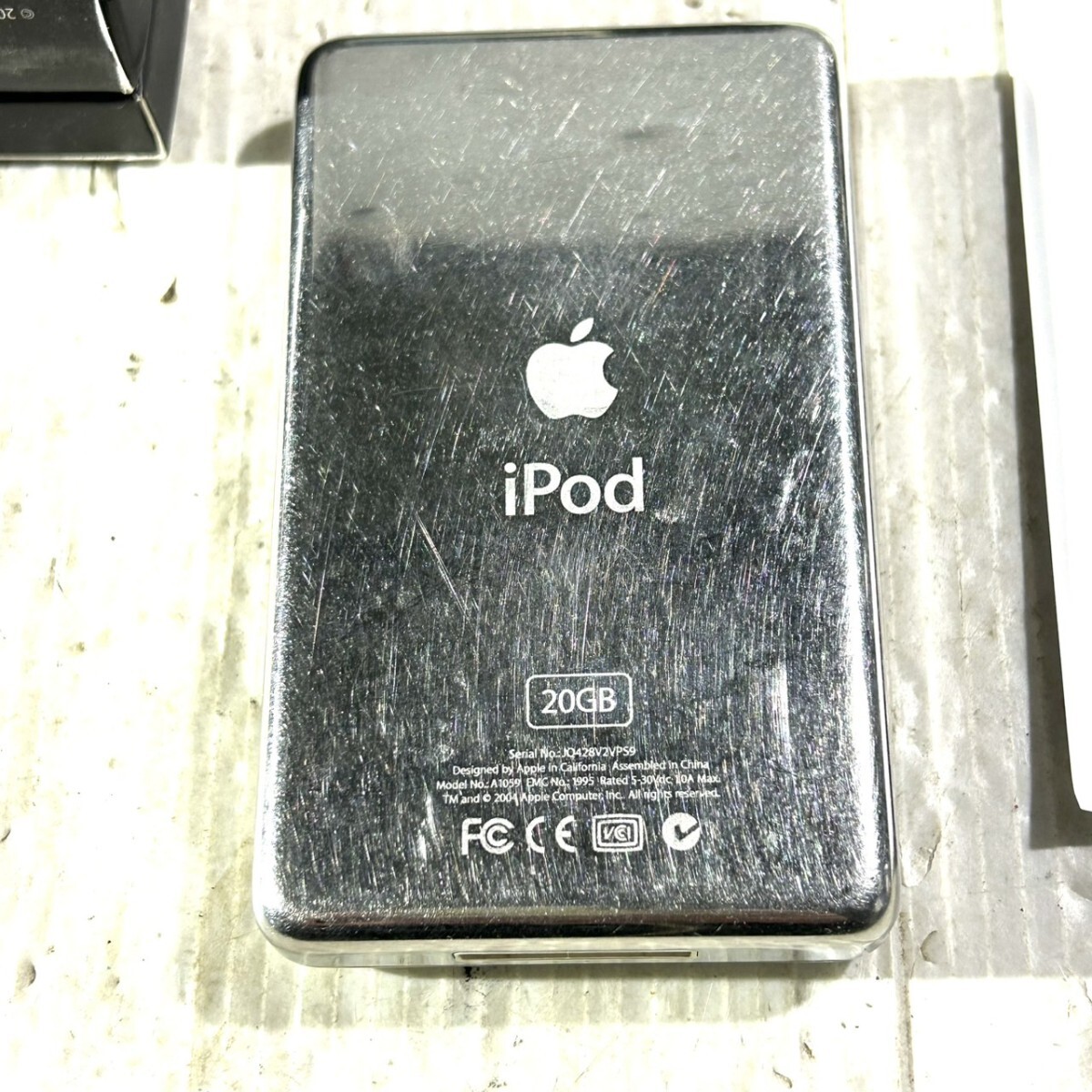 Apple iPod classic 20GB A1059 動作未確認 ジャンク (B5515_4