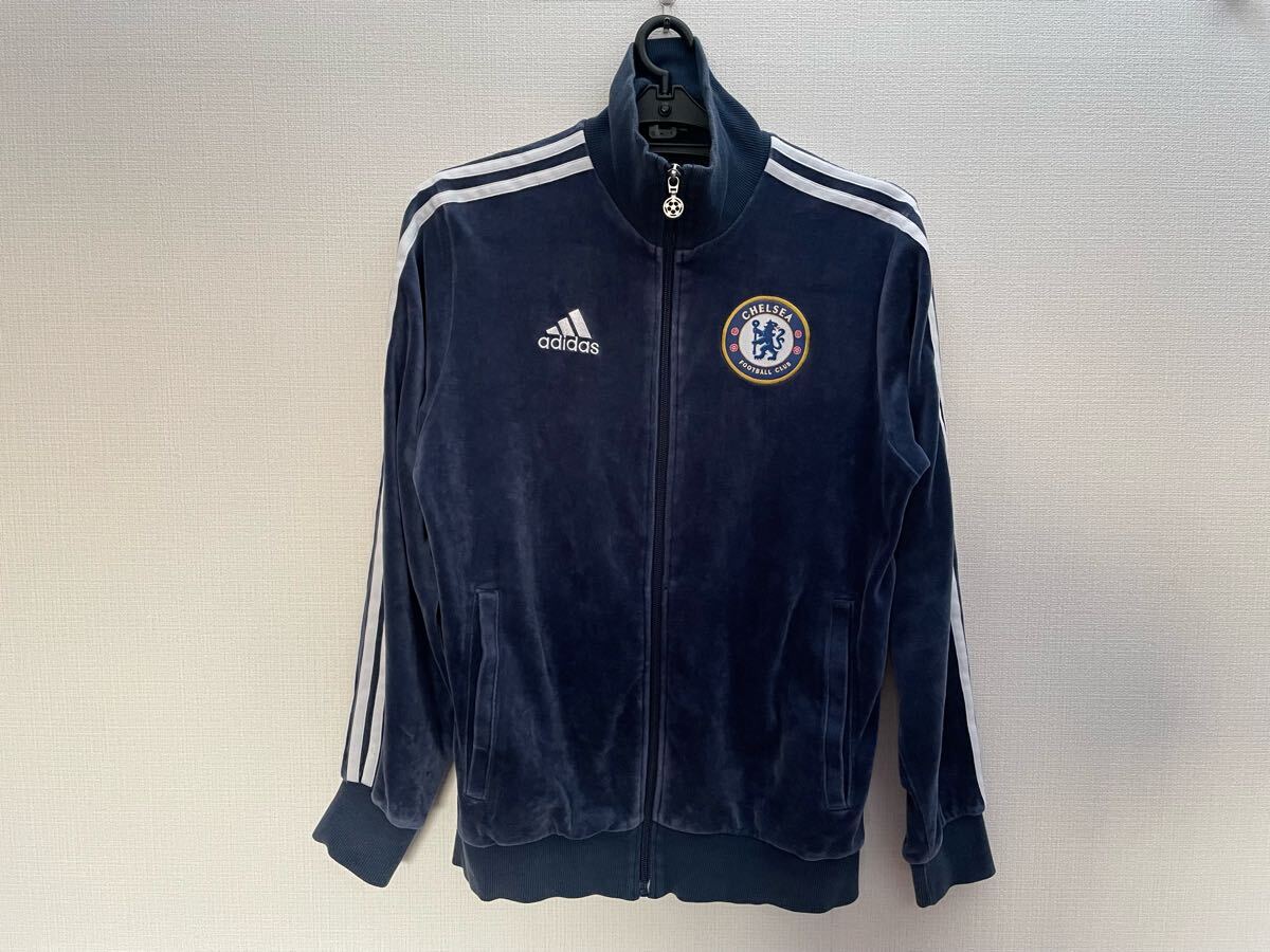 アディダス adidas チェルシー ベロアトップ トラックジャケット 