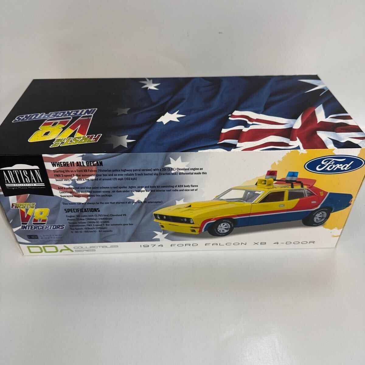 A156ぺ】未開封品 FIRST of the V8 1:18 FORD FALCON XB 4-DOOR 1974
