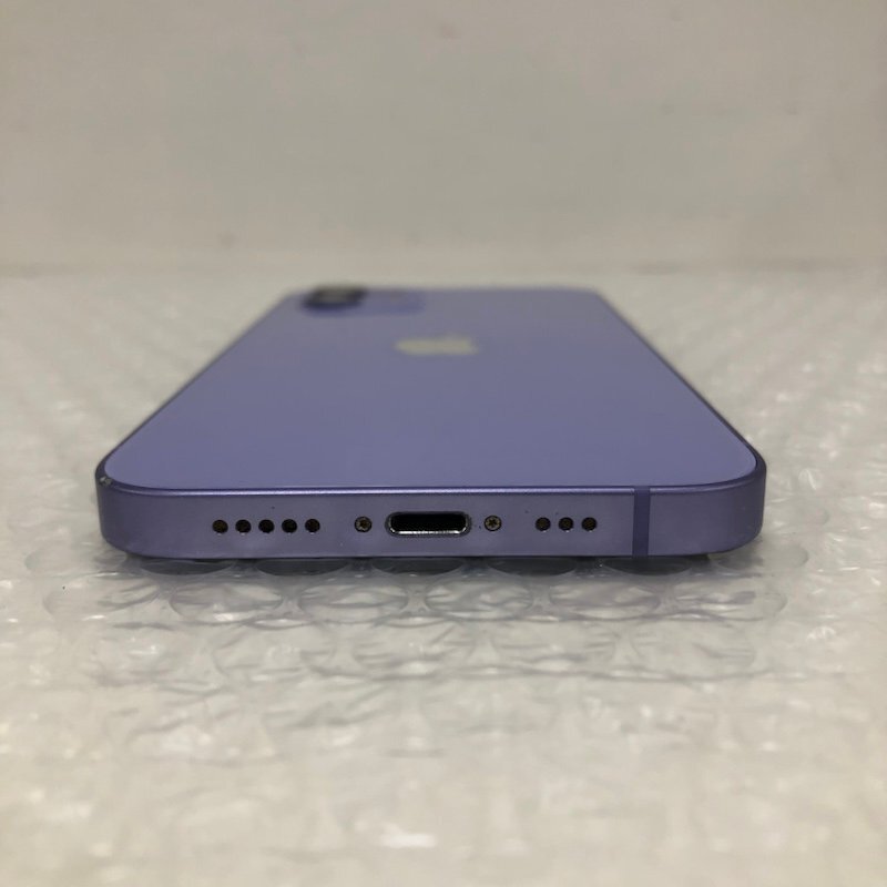 Apple iPhone12 64GB Purple A2402 MJNH3J/A バッテリー最大容量77