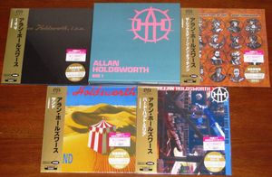 300位 ☆画像追加☆ ALLAN HOLDSWORTH アラン・ホールズワース/ I.O.U. 他、4作品+収納ボックス